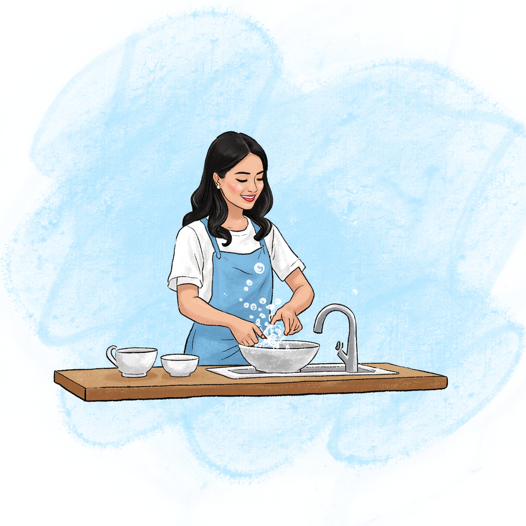 dishwashing cách dùng dishwashing tiếng việt là gì