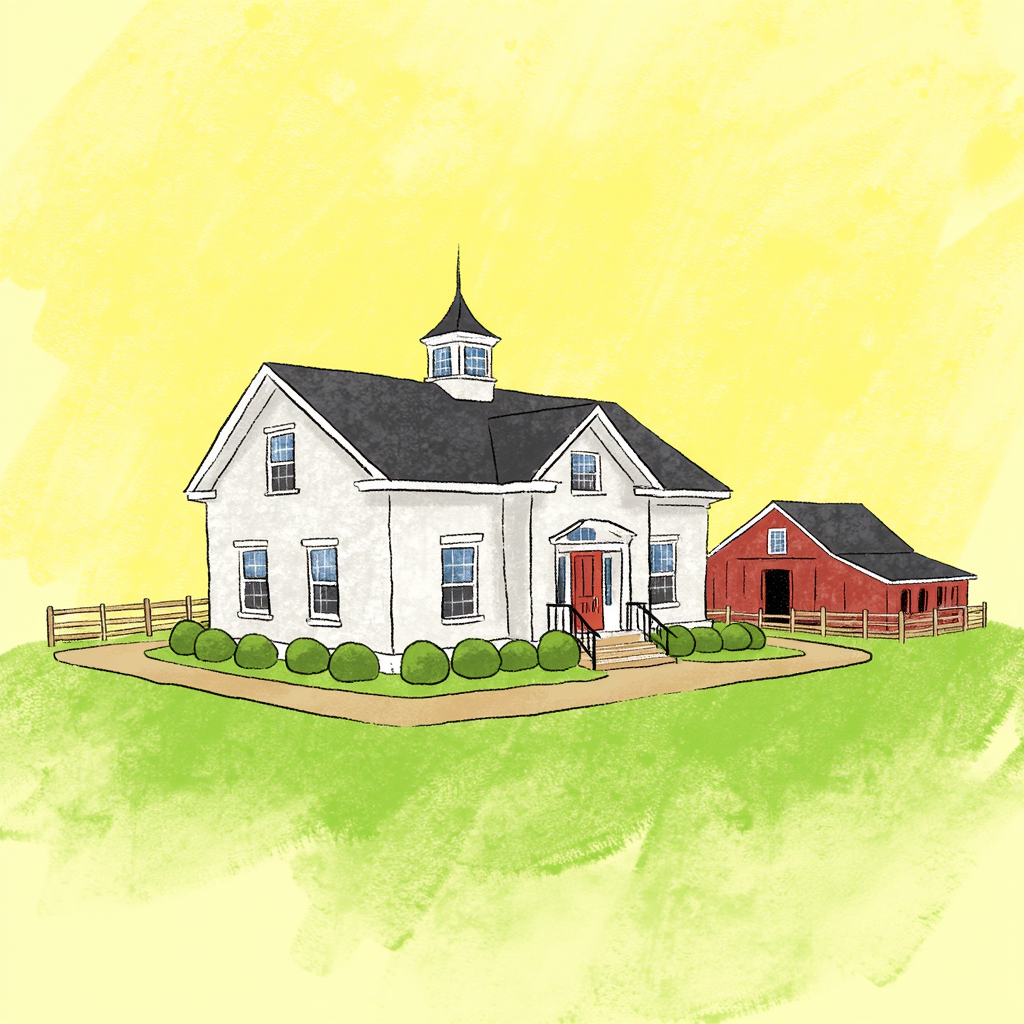 farmhouse nghĩa là gì