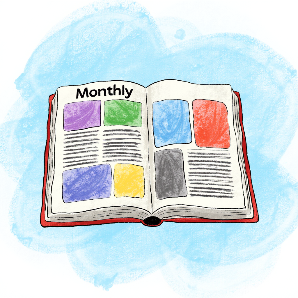 monthly tiếng việt là gì