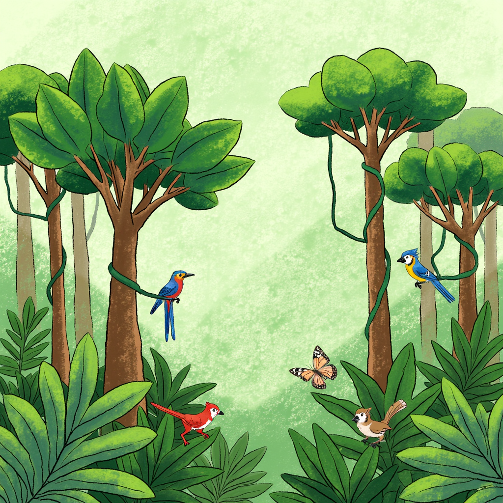 rainforest rainforest tiếng việt là gì