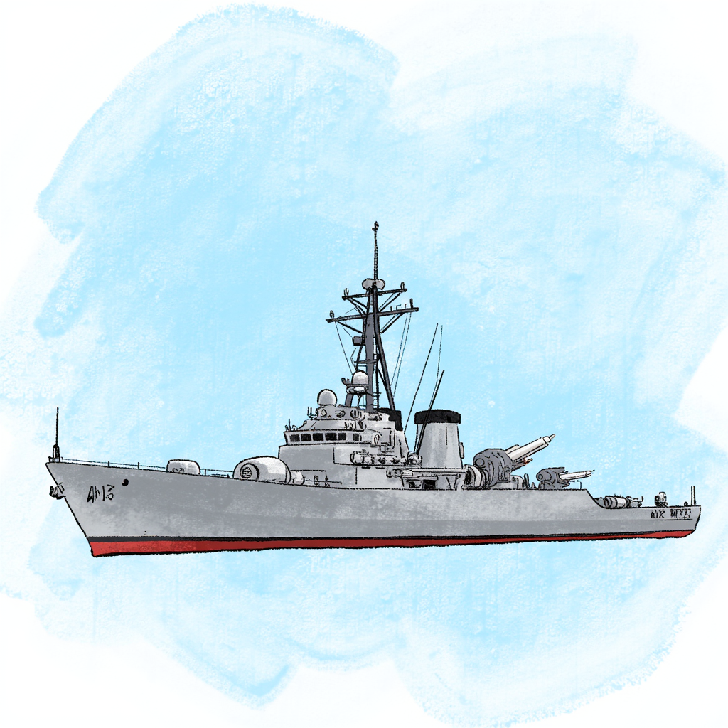 đặt câu với từ warship warship nghĩa là gì